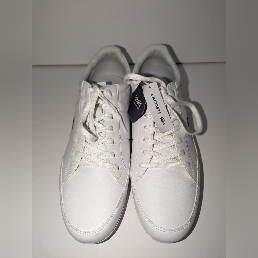 NWT 13 White Lacoste Chaymon BL211 Casual Shoes